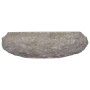 Lavabo gris mármol Ø40x12 cm de vidaXL, Lavabos - Ref: Foro24-149158, Precio: 122,91 €, Descuento: %