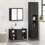 Juego de muebles de baño 3 pzas madera contrachapada negro de , Muebles de baño - Ref: Foro24-3301090, Precio: 324,90 €, Desc...