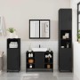 Juego de muebles de baño 3 pzas madera contrachapada negro by , Bathroom furniture - Ref: Foro24-3300970, Price: 233,61 €, Di...