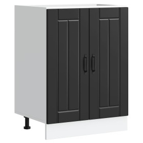 Panel para lavavajillas Lucca madera contrachapada negra by , Kitchen cabinets - Ref: Foro24-853678, Price: 80,99 €, Discount: %