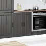 Panel para lavavajillas Lucca madera contrachapada negra de , Armarios de cocina - Ref: Foro24-853678, Precio: 77,96 €, Descu...