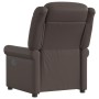 Sillón reclinable eléctrico cuero sintético marrón brillante von , Sessel - Ref: Foro24-3303415, Preis: 224,47 €, Rabatt: %