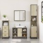 Set de muebles de baño 3 pzas madera contrachapada roble Sonoma von , Badezimmermöbel - Ref: Foro24-3301031, Preis: 228,71 €,...
