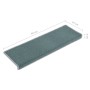 Treppenstufenmatten 15 Stück blau 65x21x4 cm von vidaXL, Treppenmatten - Ref: Foro24-326194, Preis: 66,16 €, Rabatt: %