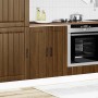 Panel para lavavajillas Lucca madera contrachapada roble marrón de , Armarios de cocina - Ref: Foro24-853684, Precio: 82,91 €...