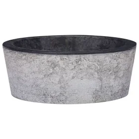 Black marble sink Ø40x15 cm by vidaXL, Sinks - Ref: Foro24-149178, Price: 172,56 €, Discount: %
