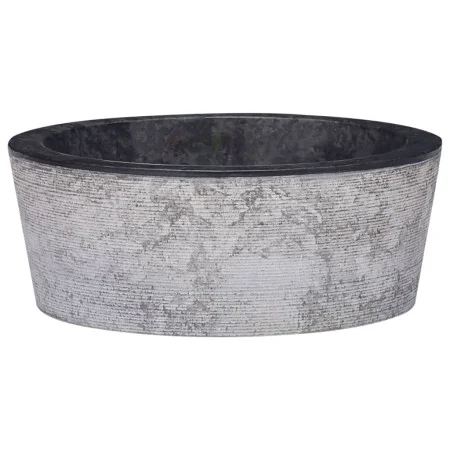 Black marble sink Ø40x15 cm by vidaXL, Sinks - Ref: Foro24-149178, Price: 172,56 €, Discount: %