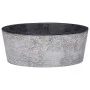 Black marble sink Ø40x15 cm by vidaXL, Sinks - Ref: Foro24-149178, Price: 172,56 €, Discount: %