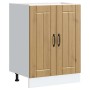 Mueble bajo para fregadero Lucca madera artesanal de roble von , Küchenschränke - Ref: Foro24-853686, Preis: 83,96 €, Rabatt: %