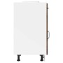 Mueble bajo de cocina Lucca madera de ingeniería roble ahumado de , Armarios de cocina - Ref: Foro24-853722, Precio: 95,54 €,...