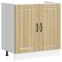 Mueble bajo fregadero Lucca madera contrachapada roble sonoma von , Küchenschränke - Ref: Foro24-853690, Preis: 82,66 €, Raba...