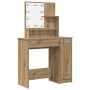 Juego de tocador con LED madera artesanal de roble de , Tocadores para dormitorios - Ref: Foro24-3329186, Precio: 158,92 €, D...