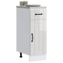 Mueble bajo de cocina Lucca blanca de alto brillo von , Küchenschränke - Ref: Foro24-853699, Preis: 78,40 €, Rabatt: %