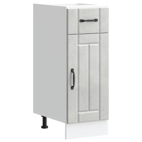 Mueble bajo de cocina Lucca madera contrachapada gris cemento von , Küchenschränke - Ref: Foro24-853701, Preis: 69,20 €, Raba...