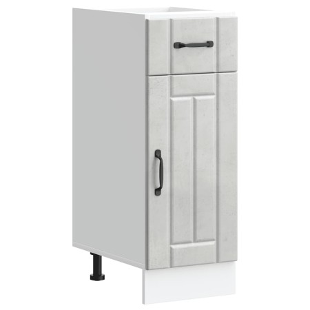 Mueble bajo de cocina Lucca madera contrachapada gris cemento von , Küchenschränke - Ref: Foro24-853701, Preis: 69,20 €, Raba...