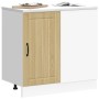 Mueble bajo fregadero Lucca madera contrachapada roble sonoma de , Armarios de cocina - Ref: Foro24-854311, Precio: 90,25 €, ...