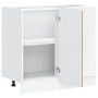 Mueble bajo fregadero Lucca madera contrachapada roble sonoma de , Armarios de cocina - Ref: Foro24-854311, Precio: 90,25 €, ...