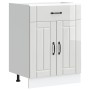 Mueble bajo de cocina Lucca blanca de alto brillo von , Küchenschränke - Ref: Foro24-853729, Preis: 103,20 €, Rabatt: %