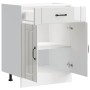 Mueble bajo de cocina Lucca blanca de alto brillo von , Küchenschränke - Ref: Foro24-853729, Preis: 103,20 €, Rabatt: %