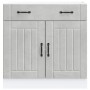 Mueble bajo de cocina Lucca madera contrachapada gris cemento von , Küchenschränke - Ref: Foro24-853741, Preis: 108,46 €, Rab...