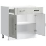 Mueble bajo de cocina Lucca madera contrachapada gris cemento von , Küchenschränke - Ref: Foro24-853741, Preis: 108,46 €, Rab...