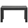 Garden table PP rattan anthracite gray 58x58x41 cm by vidaXL, Garden tables - Ref: Foro24-315640, Price: 61,30 €, Discount: %
