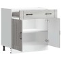 Mueble bajo de cocina Lucca madera contrachapada gris sonoma von , Küchenschränke - Ref: Foro24-853743, Preis: 104,99 €, Raba...