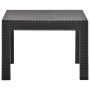 Garden table PP rattan anthracite gray 58x58x41 cm by vidaXL, Garden tables - Ref: Foro24-315640, Price: 51,56 €, Discount: %