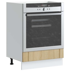 Armario de horno Lucca madera contrachapada roble sonoma von , Küchenschränke - Ref: Foro24-853760, Preis: 63,11 €, Rabatt: %