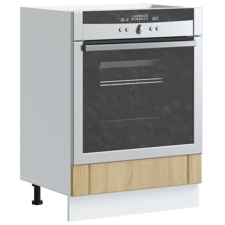 Armario de horno Lucca madera contrachapada roble sonoma von , Küchenschränke - Ref: Foro24-853760, Preis: 63,11 €, Rabatt: %
