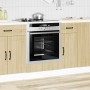 Armario de horno Lucca madera contrachapada roble sonoma von , Küchenschränke - Ref: Foro24-853760, Preis: 63,11 €, Rabatt: %