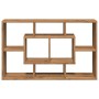 Estantería pared madera ingeniería roble artesanal 85x16x52,5cm von , Schränke und Lagerung - Ref: Foro24-857014, Preis: 49,0...
