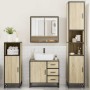 Juego de muebles de baño 4 pzas contrachapada roble sonoma by , Bathroom furniture - Ref: Foro24-3301226, Price: 417,86 €, Di...