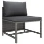 Garden furniture set 12 pieces and gray synthetic rattan cushions by vidaXL, Garden sets - Ref: Foro24-3059776, Price: 678,58...