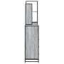 Set de muebles de baño 4 pzas madera contrachapada gris sonoma de , Muebles de baño - Ref: Foro24-3301293, Precio: 461,47 €, ...