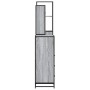 Set de muebles de baño 4 pzas madera contrachapada gris sonoma von , Badezimmermöbel - Ref: Foro24-3301258, Preis: 378,71 €, ...