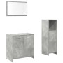 Set muebles de baño 2 piezas madera contrachapada gris hormigón von , Badezimmermöbel - Ref: Foro24-3324851, Preis: 93,57 €, ...