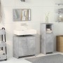 Set muebles de baño 2 piezas madera contrachapada gris hormigón von , Badezimmermöbel - Ref: Foro24-3324851, Preis: 93,57 €, ...