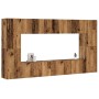 Conjunto de mueble de TV 8 piezas montado la pared madera vieja von , TV-Möbel - Ref: Foro24-3328975, Preis: 284,97 €, Rabatt: %