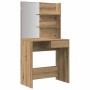 Juego de tocador de madera de ingeniería de roble artesanal von , Schlafzimmerkommoden - Ref: Foro24-3329190, Preis: 129,43 €...