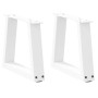 Patas para mesa de comedor forma V 2 uds blanco 30x(30-31,3) cm von , Tischbeine - Ref: Foro24-4012521, Preis: 43,81 €, Rabat...