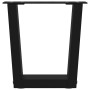 Patas para mesa de comedor forma V 2 uds negro 40x(30-31,3) cm von , Tischbeine - Ref: Foro24-4012604, Preis: 44,37 €, Rabatt: %