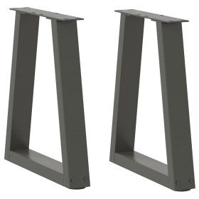 Patas para mesa de comedor en forma de V 2 uds antracita Acero von , Tischbeine - Ref: Foro24-4012542, Preis: 51,36 €, Rabatt: %