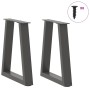 Patas para mesa de comedor en forma de V 2 uds antracita Acero von , Tischbeine - Ref: Foro24-4012542, Preis: 51,36 €, Rabatt: %