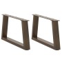 Patas para mesa de comedor en forma de V 2 uds acero natural von , Tischbeine - Ref: Foro24-4012535, Preis: 63,31 €, Rabatt: %