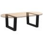 Patas para mesa de comedor forma V 2 uds negro 60x(30-31,3) cm by , Table legs - Ref: Foro24-4012612, Price: 61,72 €, Discoun...