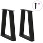 Patas para mesa de comedor en forma de V 2 uds acero negro von , Tischbeine - Ref: Foro24-4012540, Preis: 47,46 €, Rabatt: %