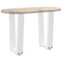Patas para mesa de comedor en forma de V 2 uds blanco acero by , Table legs - Ref: Foro24-4012625, Price: 60,81 €, Discount: %