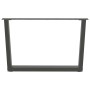 Patas para mesa de comedor en forma de V 2 uds antracita acero by , Table legs - Ref: Foro24-4012638, Price: 68,39 €, Discoun...