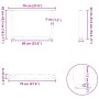 Patas para mesa de comedor en forma de V 2 uds antracita acero by , Table legs - Ref: Foro24-4012638, Price: 68,39 €, Discoun...
